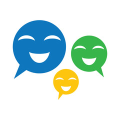 simple and creative speech bubble design