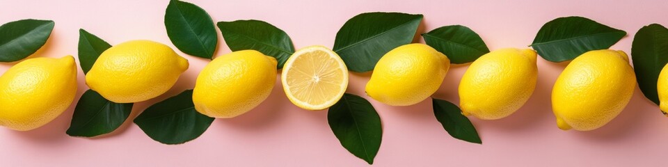 Vintage Botanical Aesthetic Lemon Display Textured Citrus on Pastel for Eco-Friendly Kitchen Decor and Sustainable Design Branding