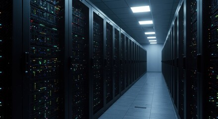 Server Room:  A Deep Dive into the Heart of Data