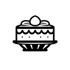 A delectable cake, a delightful dessert, sweet and delicious, perfect for any celebration. This image showcases a mouthwatering pastry, ideal for food blogs and culinary websites.