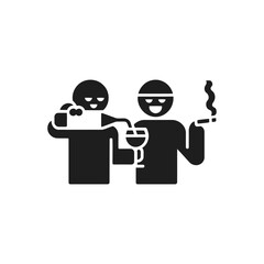 Drunk Party Lifestyle Icon