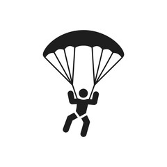 Extreme Parachute Jumping Icon