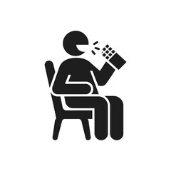 Eating Chocolate Icon