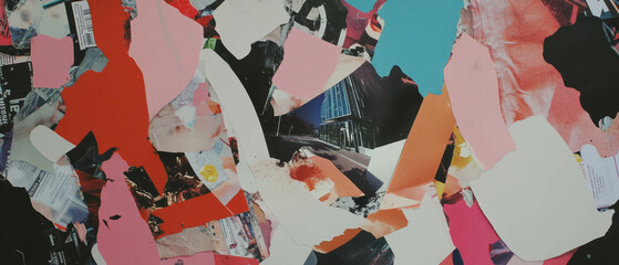 Creating sustainable futures through minimalistic mixed media collage art