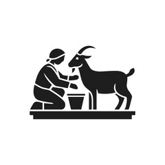 Goat Milking Icon