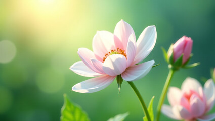 Fototapeta premium Ethereal Bloom, Fresh Air