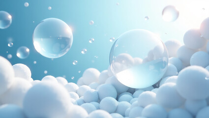 Floating Bubbles of Freshness
