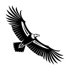 eagle vector white background