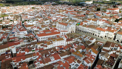 Évora, drone vista aérea