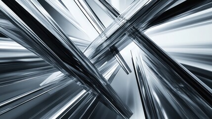 Obraz premium Abstract Glass Structure