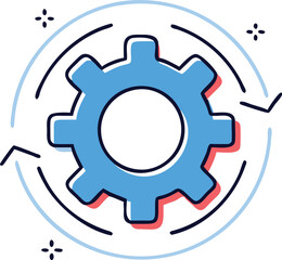 gear icon illustration