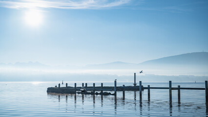 Quand le Lac Respire l’Hiver