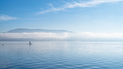 Quand le Lac Respire l’Hiver
