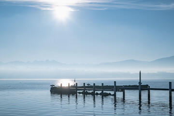 Obraz premium Un Matin de Silence et d’Eau