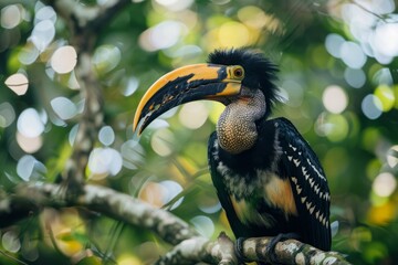 yellow billed hornbill