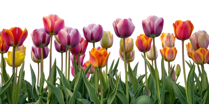 PNG Double early tulips outdoors blossom flower.