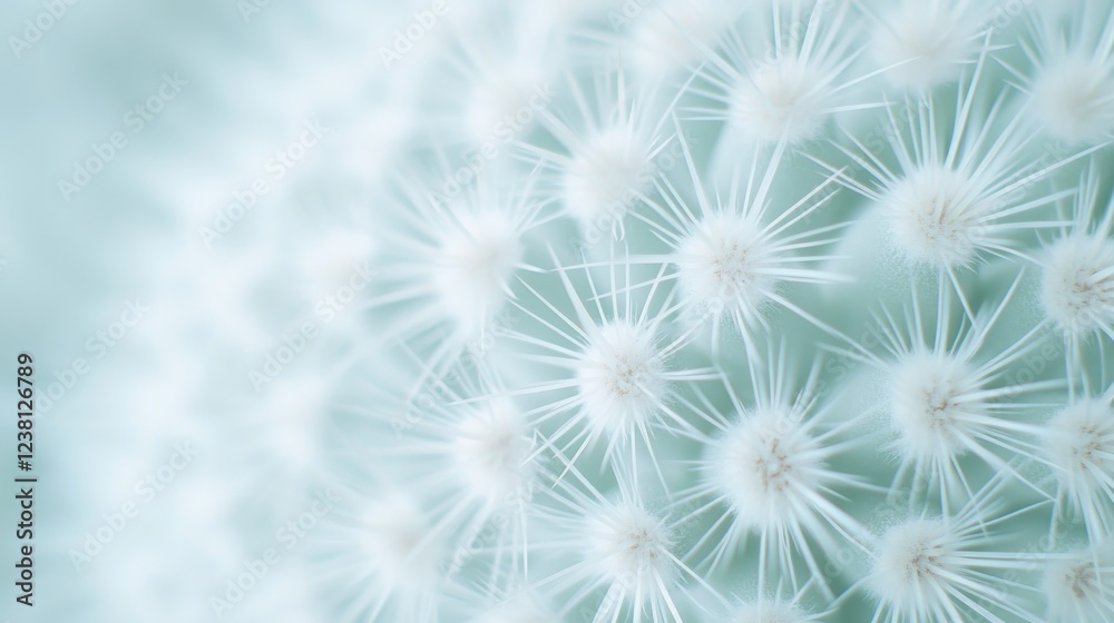Leinwandbilder close-up view of delicate dandelion seeds in soft focus with gentle light and pastel background