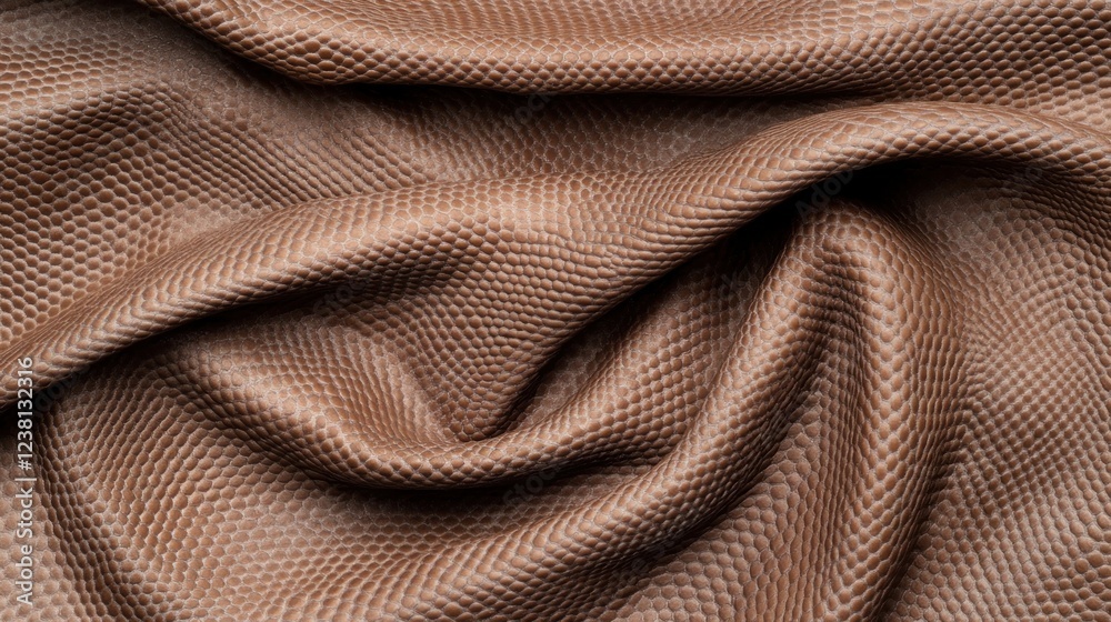 Aufkleber textured brown fabric with a unique pattern for fashion and design projects