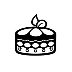 A delectable cake, a delightful dessert. Sweet bakery treat, perfect for any occasion. Indulge in this delicious pastry, a culinary masterpiece.