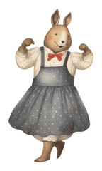 Obraz premium PNG Rat toy white background representation.