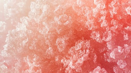 Fototapeta premium Abstract Texture of Delicate Pink and White Foam Formation Close-Up