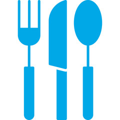 Cutlery icon single vector illustration