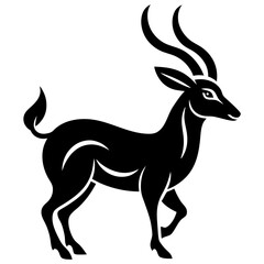 deer silhouette vector