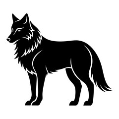 vector image of a fox