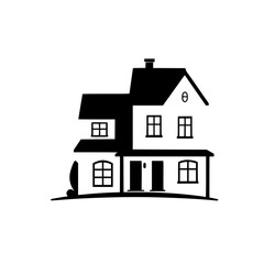 Modern House Exterior Design: Elegant Home Architecture, Residential Property, Real Estate