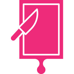 Kitchen Board icon single vector illustration