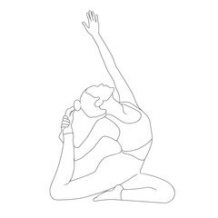 Yoga exercise movements that are usually done