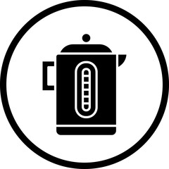 Kettle icon single vector illustration