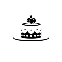 A delectable cake, perfect for birthdays, weddings, or any special occasion. This image showcases a beautifully decorated cake, ideal for food blogs, bakeries, and event planners.