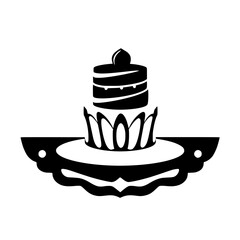 A delectable cake, a delightful dessert, perfect for birthdays, anniversaries, or any celebration. Sweet, delicious treat, a symbol of joy and happiness.