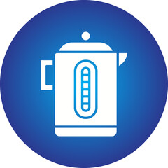 Kettle icon single vector illustration