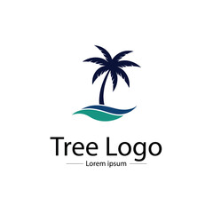 Palm tree logo