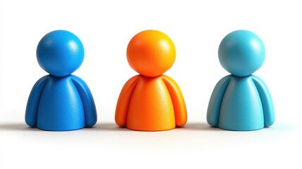 Artistic networking icons in vibrant colors digital art display modern studio environment conceptual design