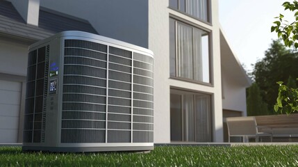 Modern Outdoor Air Conditioning Unit by Contemporary Home Design
