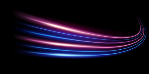 beautiful light speed line background on black background abstract design vector illustration