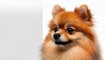 Obraz premium pomeranian dog portrait