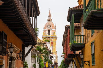 Catedral de Santa Catalina de Alejandr&iacute;a in Cartagena, Colombia