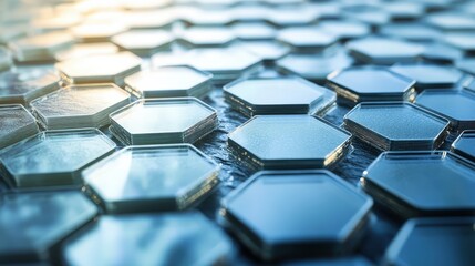 Obraz premium breakthrough in solar panel technology, utilizing advanced materials to create more efficient and cost-effective solar cells, contributing to cleaner energy