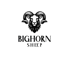 Fototapeta premium Sheep Logo