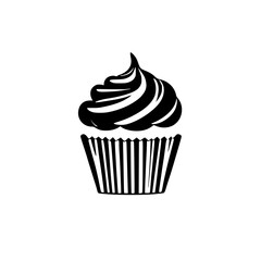 Scrumptious Cupcake: A Delightful Dessert for Any Occasion. This image showcases a delectable cupcake, perfect for birthdays, celebrations, or a simple sweet treat.