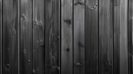 Fototapeta premium Black dark smoking wood planks texture background.