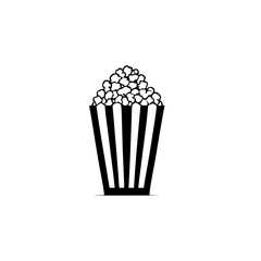 Striped Popcorn Bucket: A Classic Cinema Snack - Delicious, Crispy, and Perfect for Movie Night