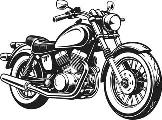 black motorcycle icon