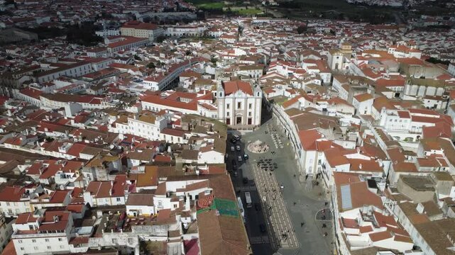imagens aereas Drone &Eacute;vora