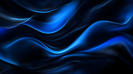 Obraz premium Modern black and blue abstract backdrop with a minimalistic design theme