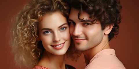 Obraz premium happy young couple